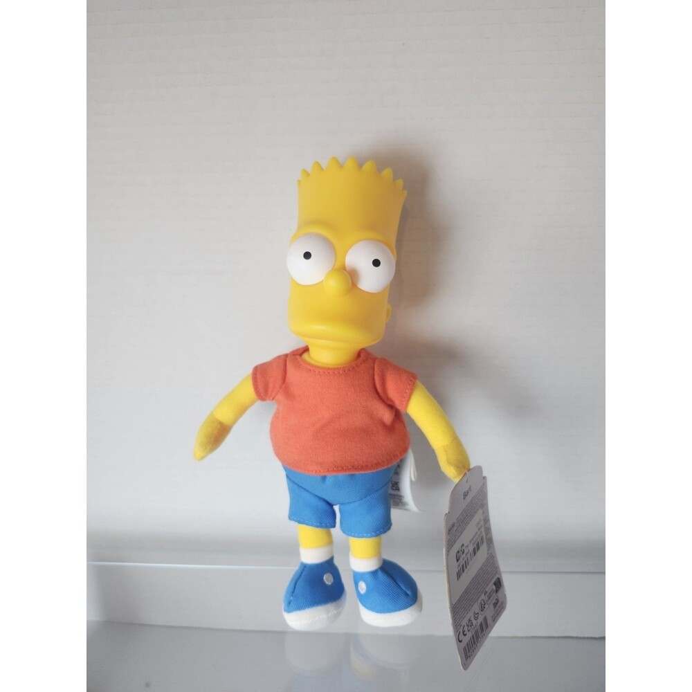Jakks Pacific The Simpsons- BART  Plush Doll 9-Inch NEW!